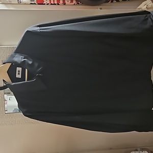 Men's wool blend jacket black